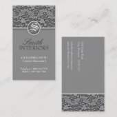 Elegant Lace Visitekaartjes (Voorkant / Achterkant)