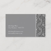 Elegant Lace Visitekaartjes (Achterkant)