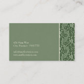 Elegant Lace Visitekaartjes (Achterkant)