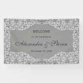 Elegant Lace Wedding Spandoek (Horizontaal)
