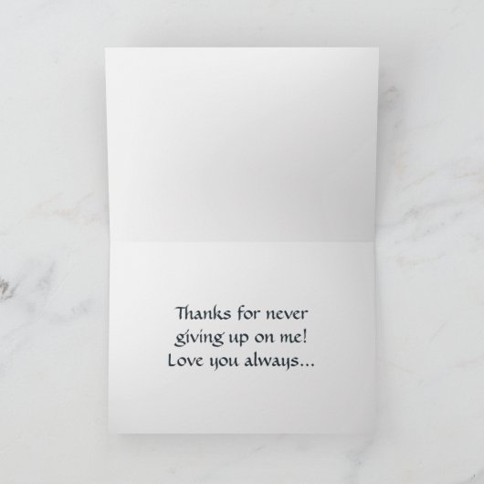 Elegant Lacey Moederdag Kaart met hart (Binnen)