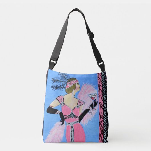 Elegant Lady Crossbody Bag Crossbody Tas (Voorkant)