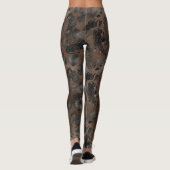 Elegant Lady en de luipaard Leggings - (Achterkant)