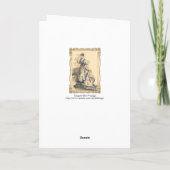 Elegant  Lady Kaart (Achterkant)