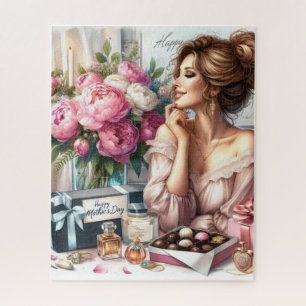Elegant Lady Moederdag Gift 520 Stuk Puzzel