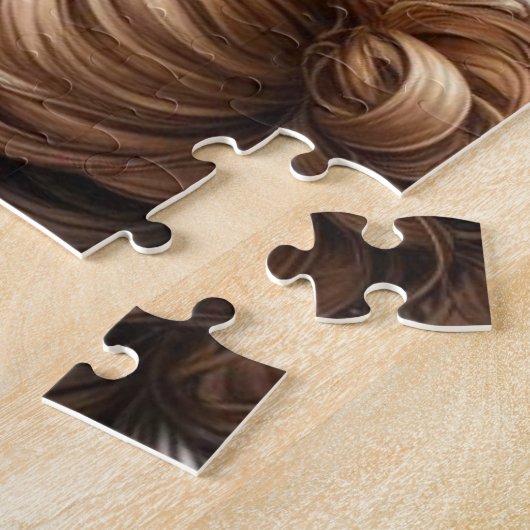 Elegant Lady Moederdag Gift 520 Stuk Puzzel Legpuzzel (Zijkant)