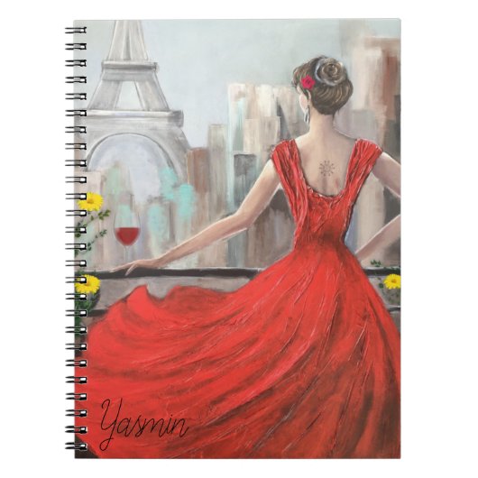 Elegant Lady Notitieboek (Voorkant)