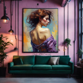 Elegant Lady Perfect Poster