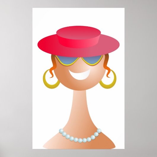 Elegant Lady Poster (Voorkant)
