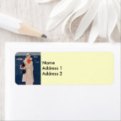 Elegant  Lady Scotty Dog Retouradres Lab Etiket (Insitu)