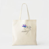   Elegant LADY Typography Tote Bag | Minimal Chic  (Voorkant)