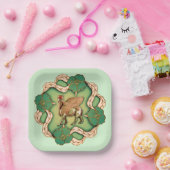 Elegant Lamassu Paper Plate Papieren Bordje (Feest)