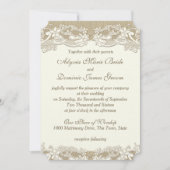 Elegant land bruiloft kaart (Voorkant)