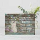 elegant land lavender verjaardag kaart (Staand voorkant)