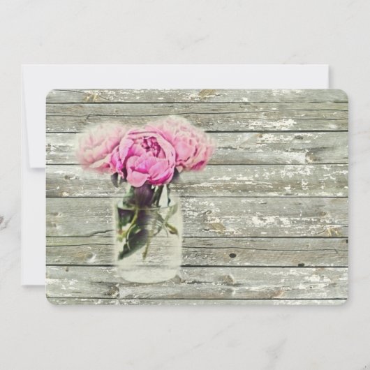 elegant land roos flora verjaardag kaart (Voorkant)
