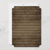 Elegant Land Schuur Romance Bruiloft Kaart (Achterkant)