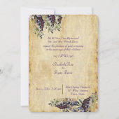 Elegant, Landelijk Rustiek, Wijngaard Huwelijk Kaart (Voorkant)