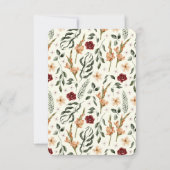 Elegant Landhuis | Ranch RSVP Kaart  (Achterkant)