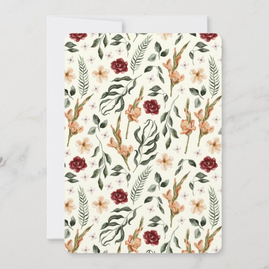 Elegant landhuis | Ranch Sla de datum op Kaart (Achterkant)