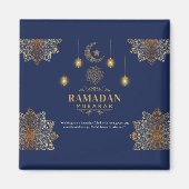 Elegant Lantern Glow Ramadan Greeting Magneet (Voorkant)