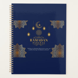 Elegant Lantern Glow Ramadan Greeting  Planner