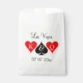 Elegant Las Vegas bruiloft bestemming gepersonalis Bedankzakje (Voorkant)