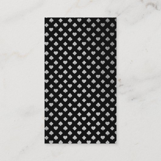 Elegant Las Vegas Destination Wedding Drink Ticket (Achterkant)