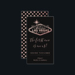 Elegant Las Vegas Destination Wedding Drink Ticket<br><div class="desc">Viel in stijl met deze moderne en zeer trendy Las Vegas bruiloft drink ticket. Pas het ontwerp gewoon aan met uw eigen formulering en geef het dan aan uw gasten zodat ze een gratis drink op uw bruiloft kunnen terugbetalen. Overeenkomende objecten zijn te vinden in het collectie.</div>
