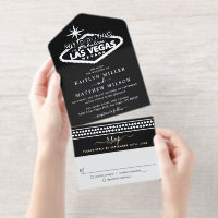 Elegant Las Vegas Destination Wedding Echte Folie