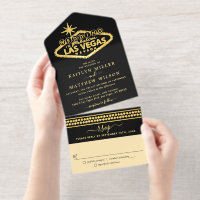 Elegant Las Vegas Destination Wedding Echte Folie