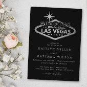 Elegant Las Vegas Destination Wedding Kaart