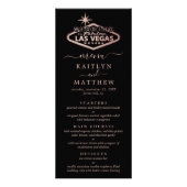 Elegant Las Vegas Destination Wedding Menu (Voorkant)