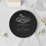 Elegant Las Vegas Destination Wedding Papieren Bordje<br><div class="desc">Viel in stijl met deze moderne en zeer trendy borden van trouwpapier. Dit ontwerp is gemakkelijk te personaliseren met uw speciale gebeurtenisformulering en uw gasten zullen enthousiast zijn wanneer zij deze geweldige borden zien.</div>