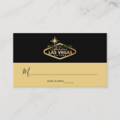 Elegant Las Vegas Destination Wedding Plaatskaartje (Voorkant)