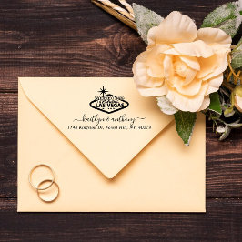 Elegant Las Vegas Destination Wedding Zelfinktende Stempel