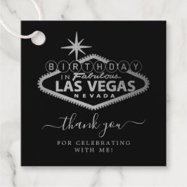Elegant Las Vegas verjaardagsfeestje bedankt Bedankjes Labels