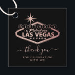 Elegant Las Vegas verjaardagsfeestje bedankt Bedankjes Labels<br><div class="desc">Vier in stijl met deze moderne en zeer trendy verjaardagsfeestjes met een Las Vegas-thema. Het ontwerp is gemakkelijk te personaliseren met uw speciale evenement formulering en uw gasten zullen blij zijn als ze deze fantastische labels zien. Overeenkomende feestartikelen zijn te vinden in het collectie.</div>