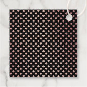 Elegant Las Vegas verjaardagsfeestje bedankt Bedankjes Labels (Achterkant)