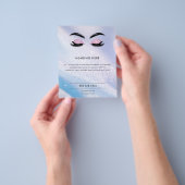 Elegant Lash / Brow Artist Flyer (Hand)