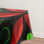 Elegant Latin American Folk Floral Tafelkleed (Voorbeeld)