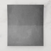 Elegant Laurels Blauw | Doopsel Plaatskaart Plaatskaartje (Binnenkant ongevouwen)