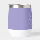 Elegant Lavendel Afstudeerfeest Persoonlijk (Rechts)