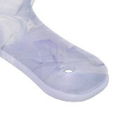 Elegant Lavender And White Paint Pattern Snijplank (Hoek)