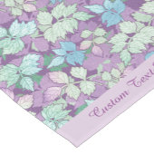 Elegant Lavender Blauwgroen Foliage Leaves Persona Korte Tafelloper (Hoek)