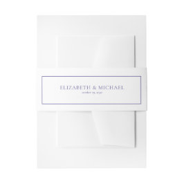 Elegant Lavender Eucalyptus Botanical Wedding Uitnodigingen Wikkel