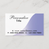 Elegant lavender met Butterflies | Personaliseren Visitekaartje (Achterkant)