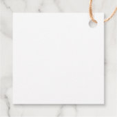 Elegant Lavender Minimalist Names Bedankjes Labels (Achterkant)