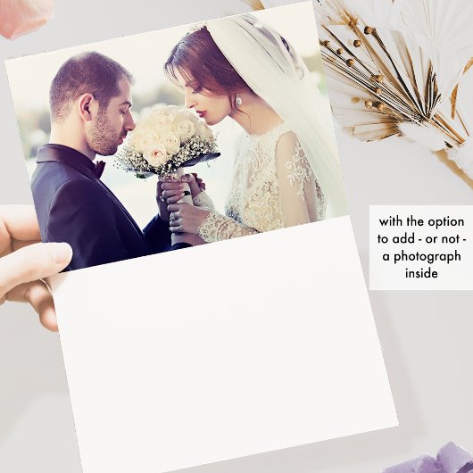 Elegant Lavender Monogram, Waterverf Wedding Bedankkaart