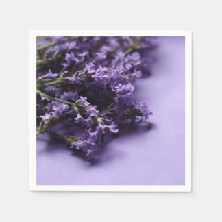 Elegant Lavender Paper Napkin Servet