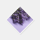 Elegant Lavender Paper Napkin Servet (Hoek)